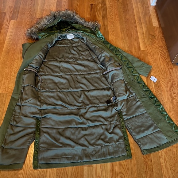 NWT Free People We The Free Farrah Military Parka Long Coat size Small - Picture 8 of 16